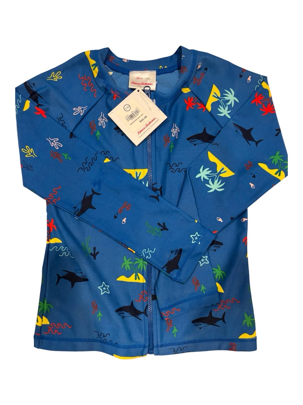 New—Hanna Anderson Sunblock swim Size 8/130cm